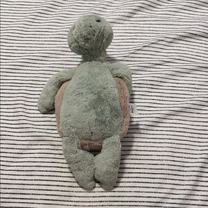 Jellycat Green and Brown Stuffed Turtle